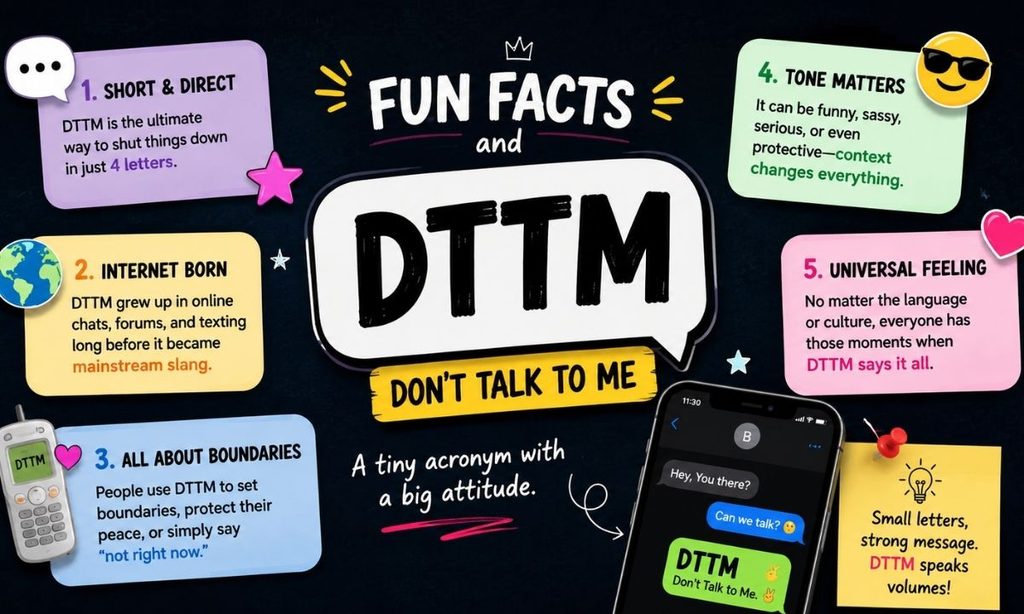 Fun Facts and Little-Known Bits About DTTM