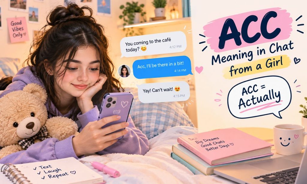 Acc meaning in chat from a girl