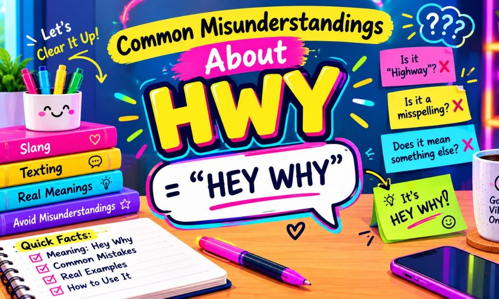 Common Misunderstandings About Hwy
