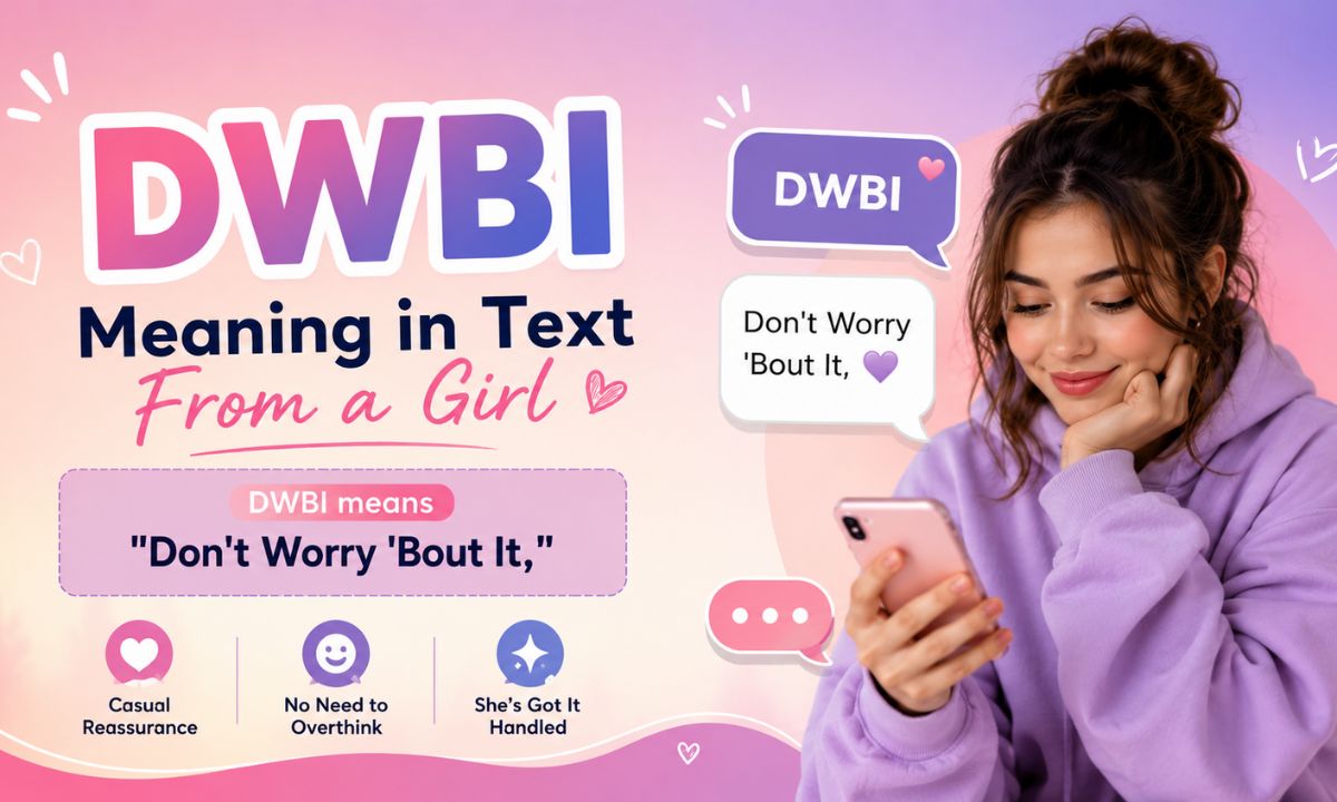 DWBI Meaning in Text From a Girl