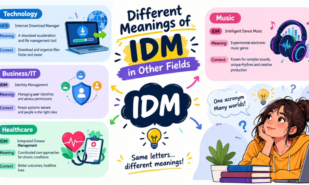 Different Meanings of IDM in Other Fields