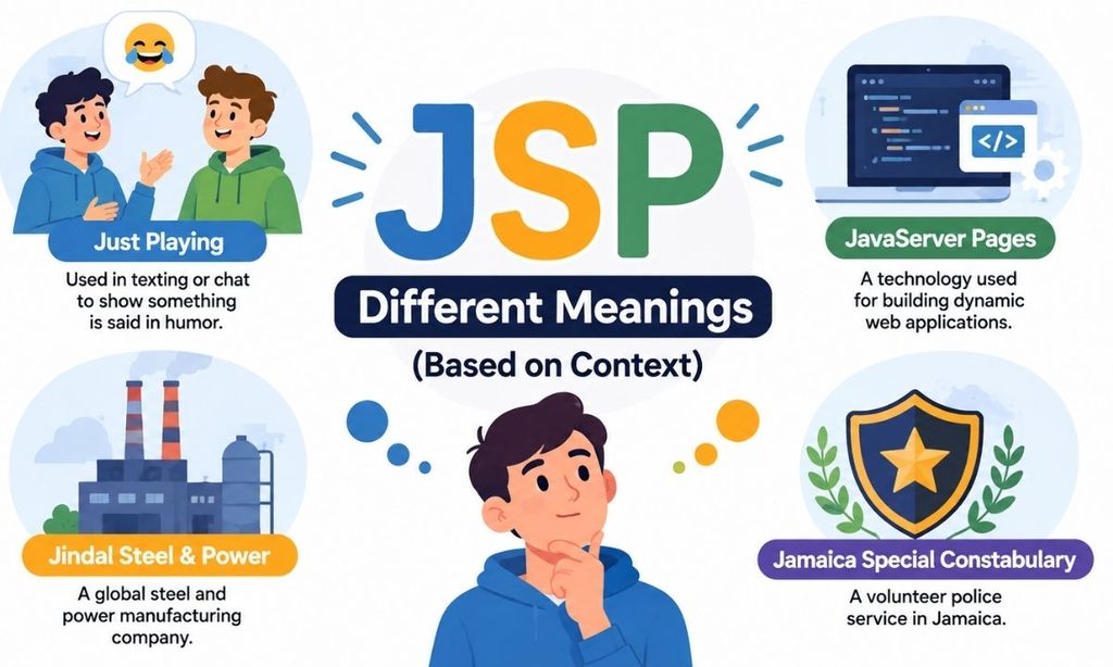 Different Meanings of JSP (Based on Context)