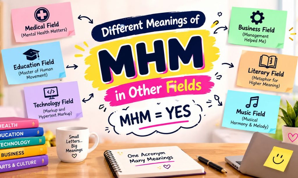 Different Meanings of MHM in Other Fields