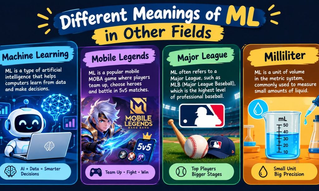 Different Meanings of ML in Other Fields