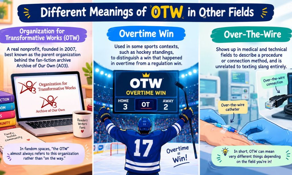 Different Meanings of OTW in Other Fields