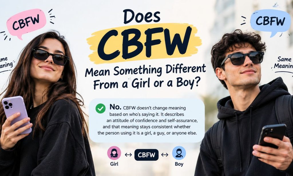 Does CBFW Mean Something Different From a Girl or a Boy_