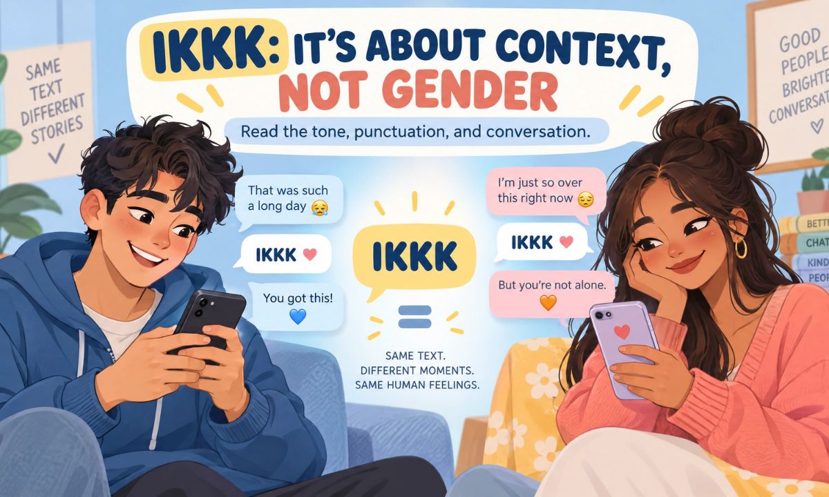 Does IKKK Mean Something Different From a Girl or a Guy_
