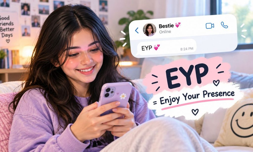 EYP meaning in text from girl