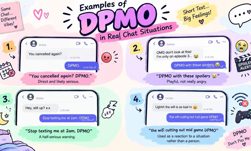 Examples of DPMO in Real Chat Situations