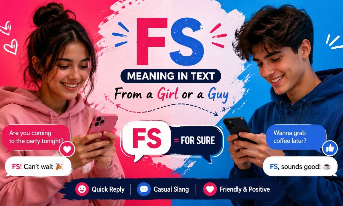 FS Meaning in Text From a Girl or a Guy