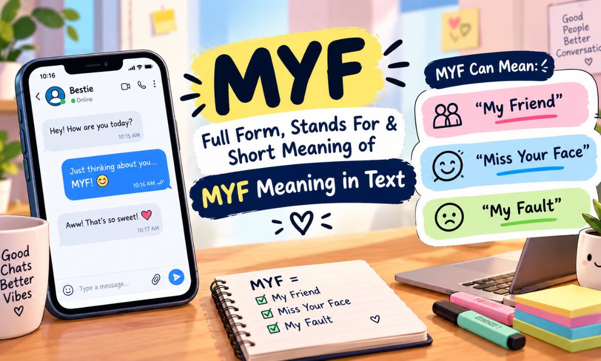 Full Form, Stands For & Short Meaning of MYF Meaning in Text