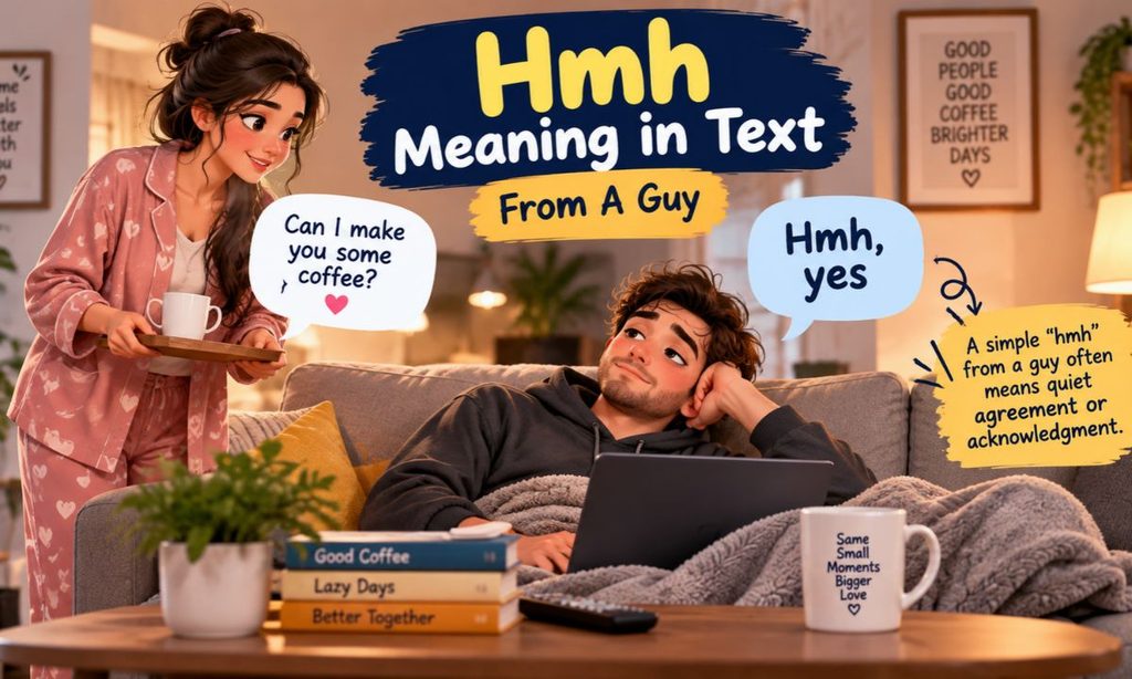 Hmh meaning text from A guy