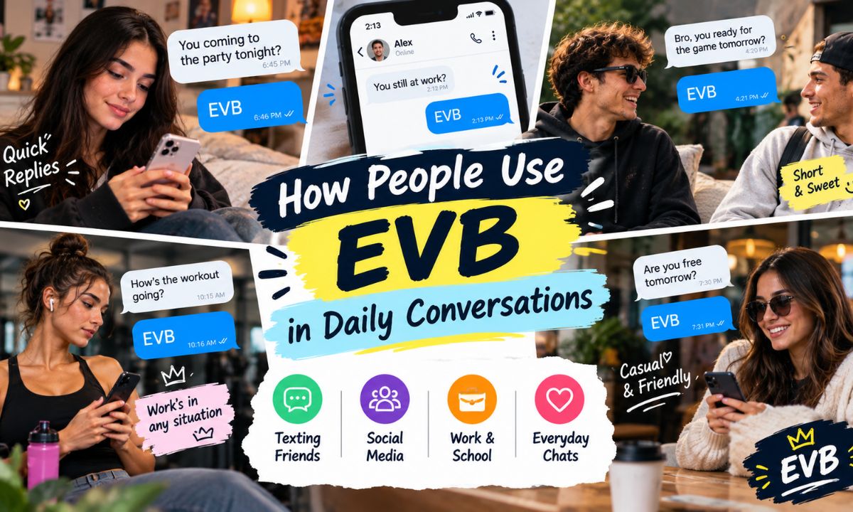 How People Use EVB in Daily Conversations