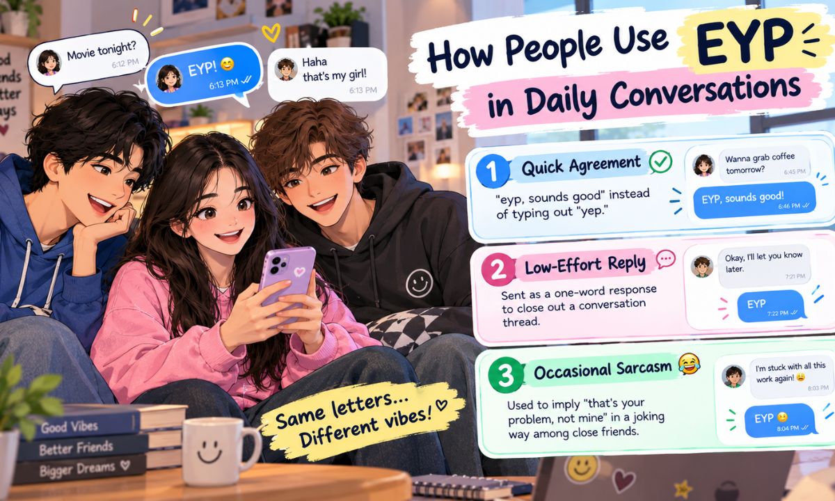 How People Use EYP in Daily Conversations