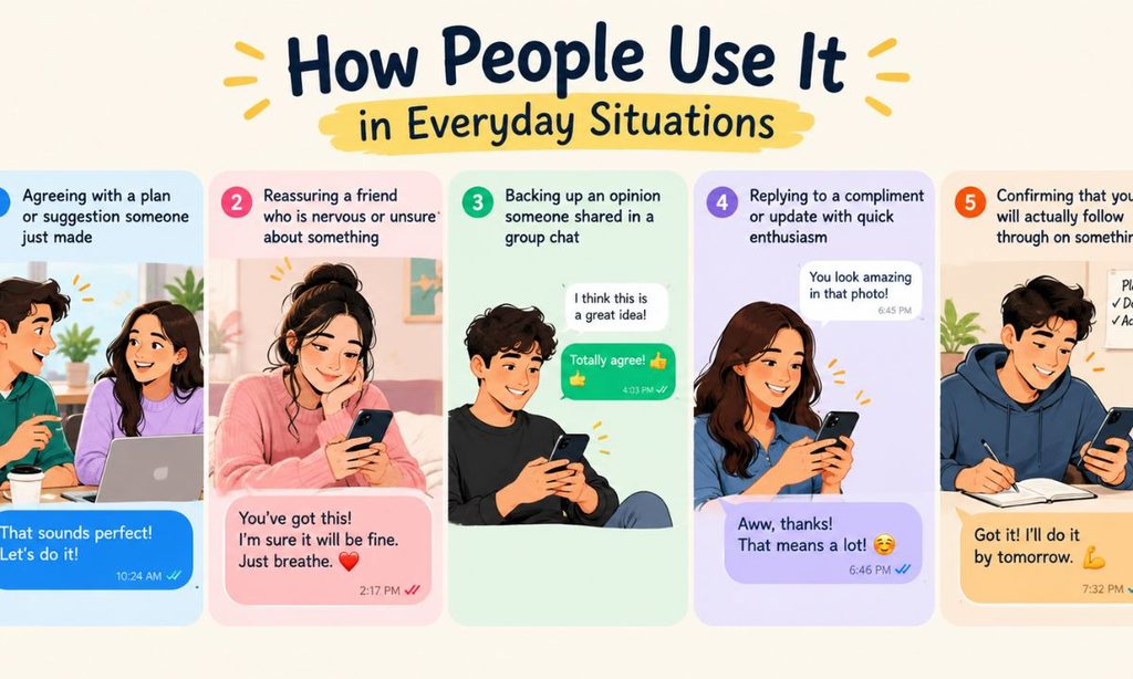 How People Use It in Everyday Situations