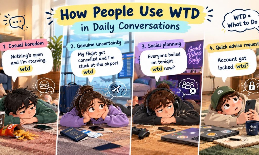 How People Use WTD in Daily Conversations
