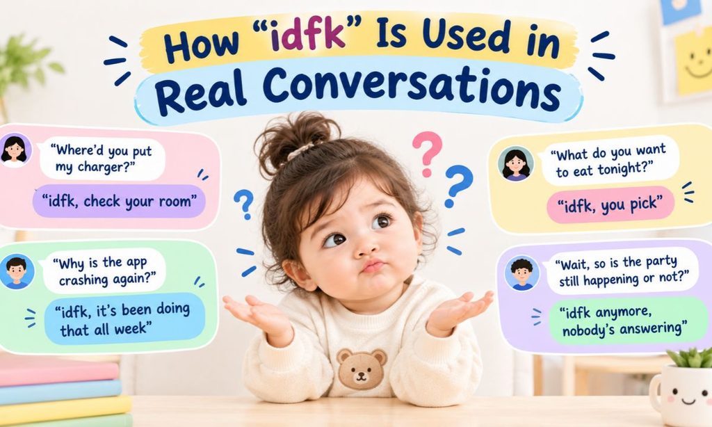 How _idfk_ Is Used in Real Conversations