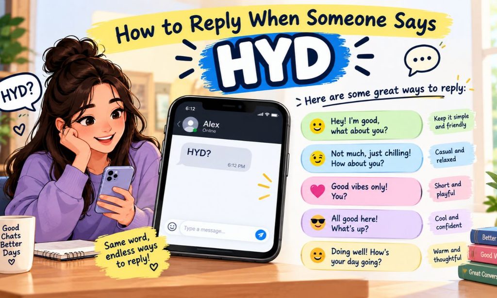 How to Reply When Someone Says HYD