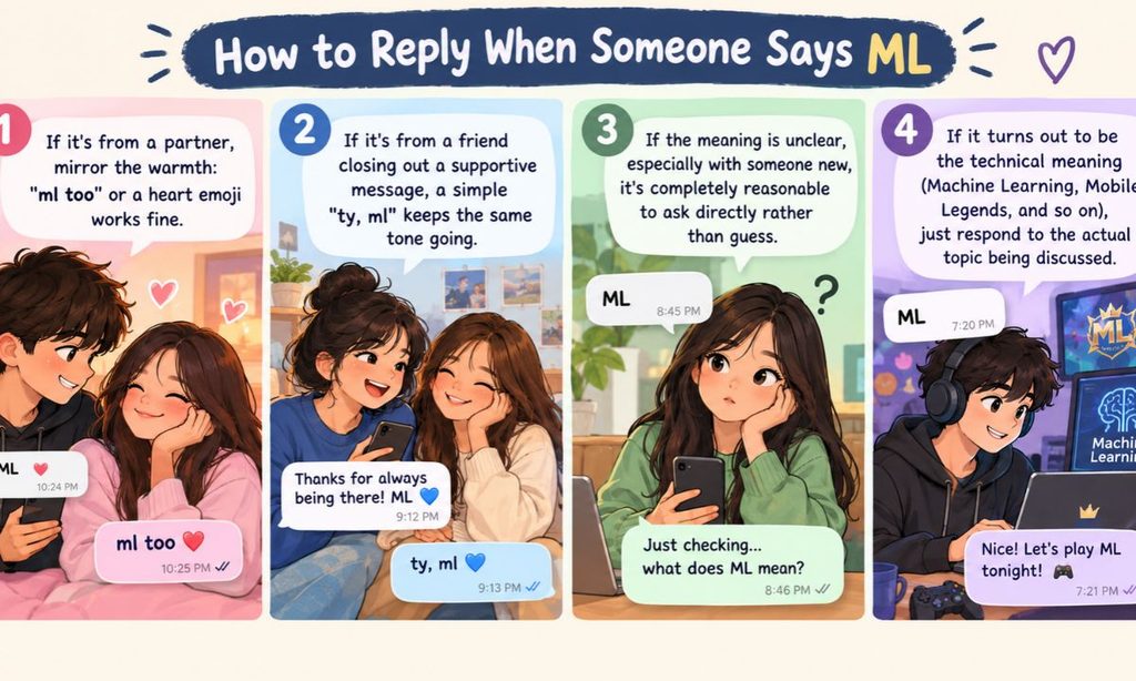 How to Reply When Someone Says ML