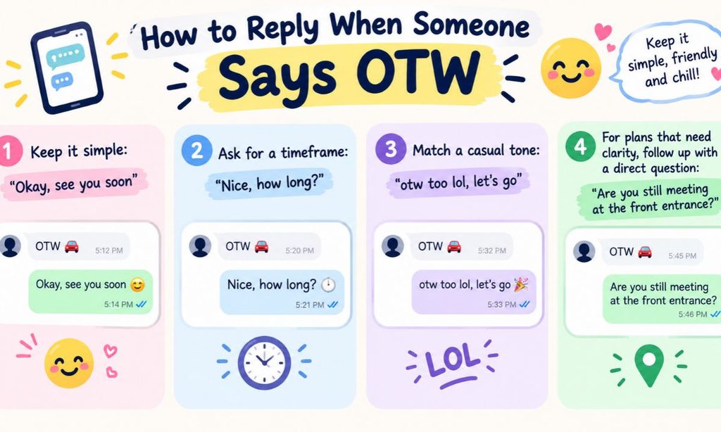 How to Reply When Someone Says OTW