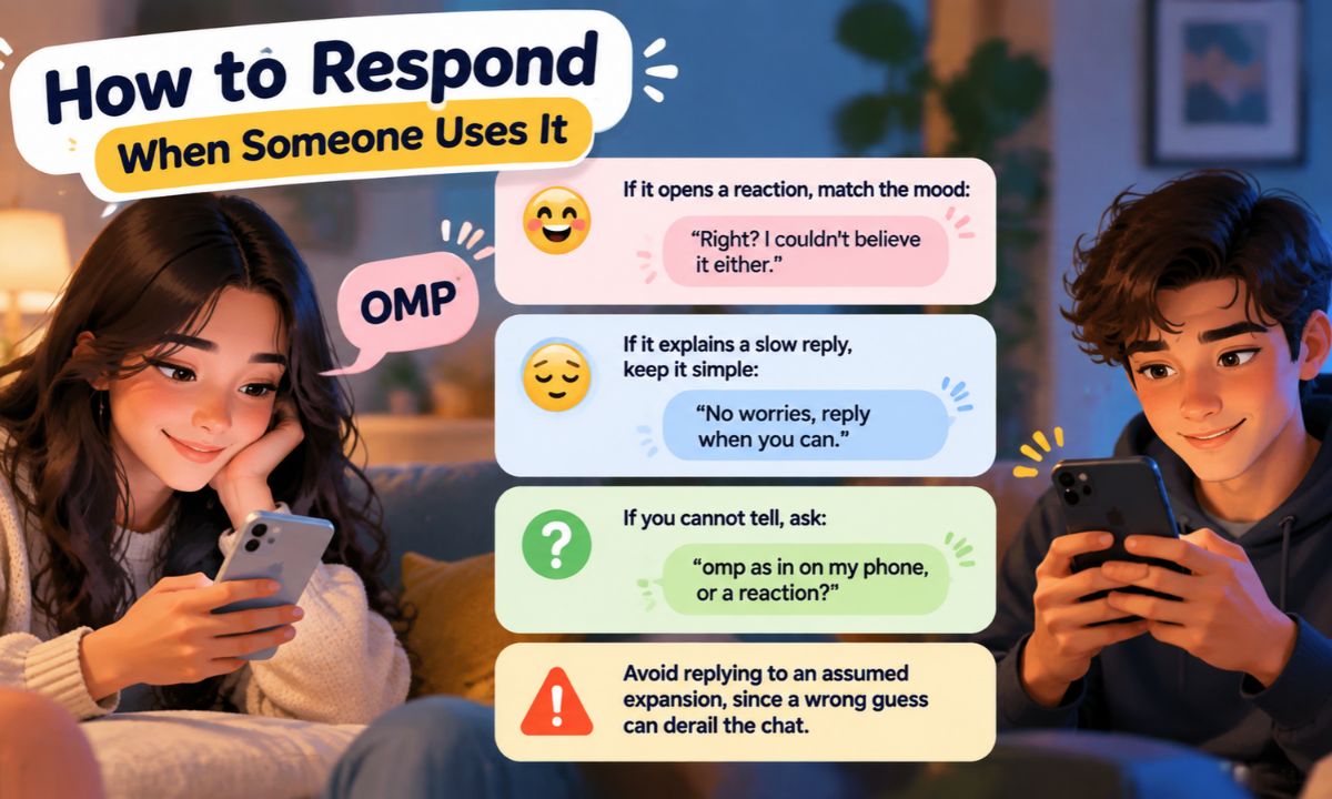 How to Respond When Someone Uses It”