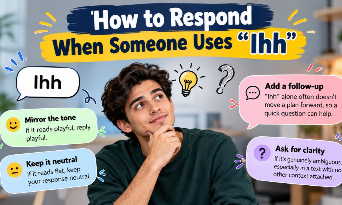 How to Respond When Someone Uses It
