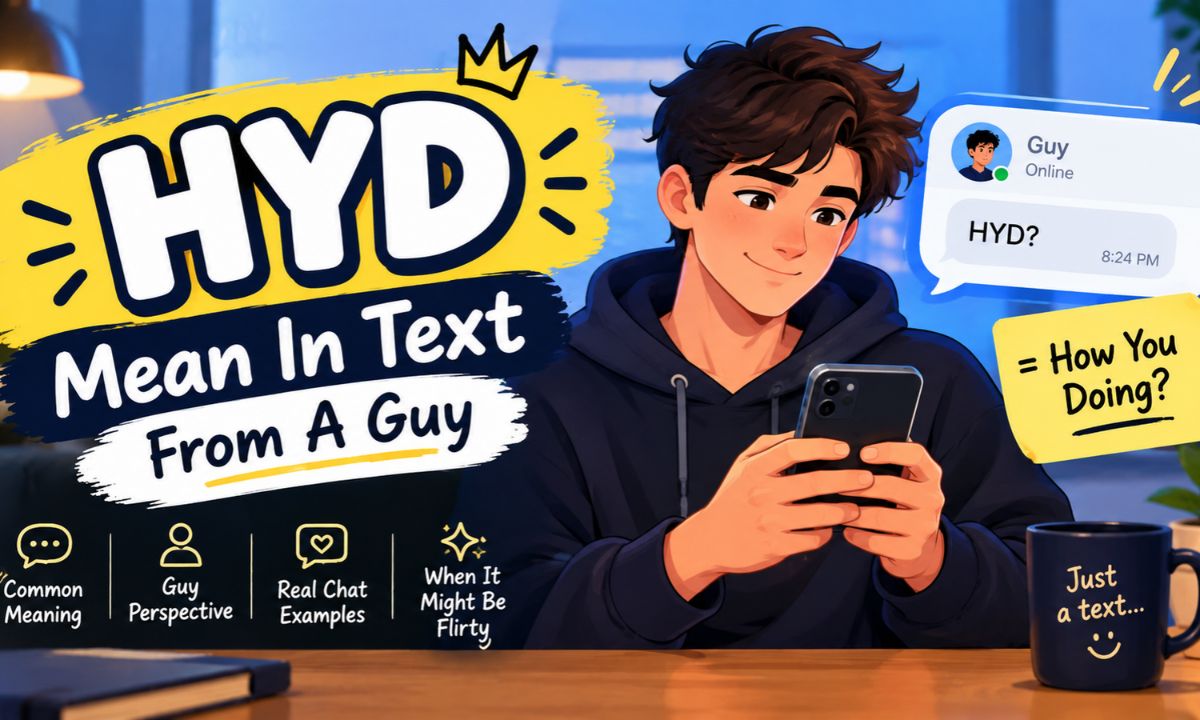 Hyd Mean In Text From A Guy