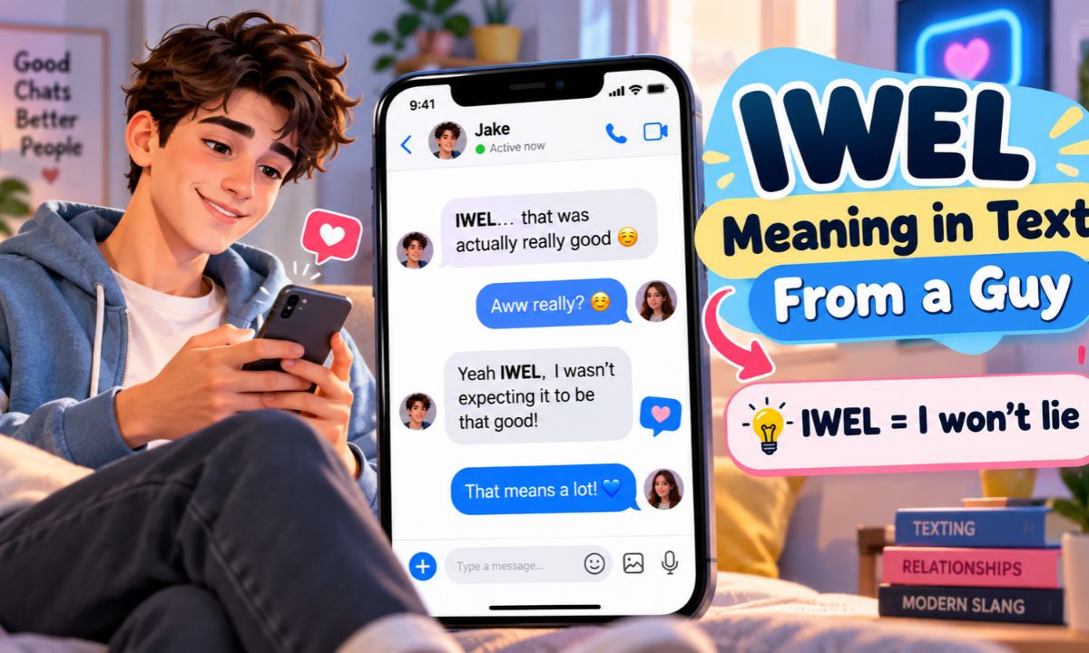 “IWEL Meaning in text from a guy