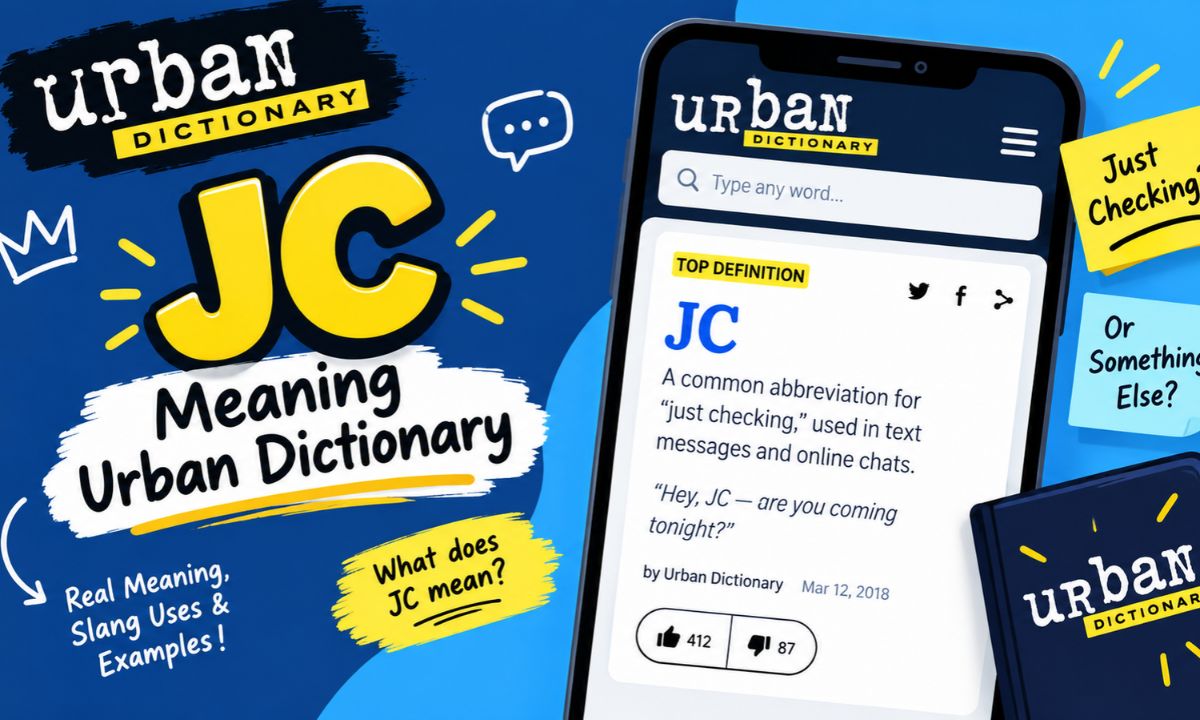 JC meaning urban dictionary