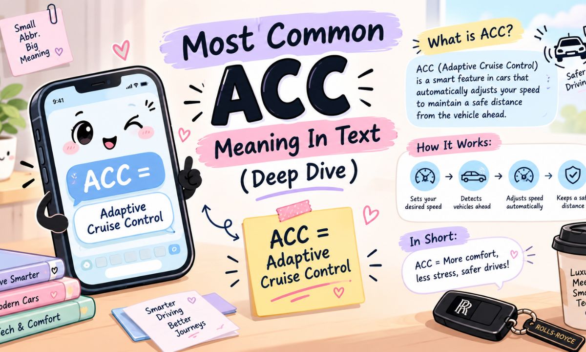 Most Common ACC Meaning In Text (Deep Dive)