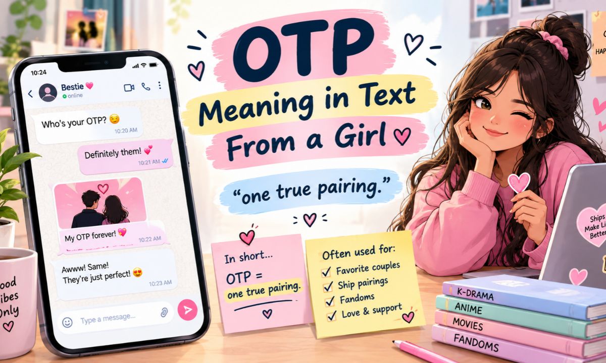 OTP Meaning in Text From a Girl