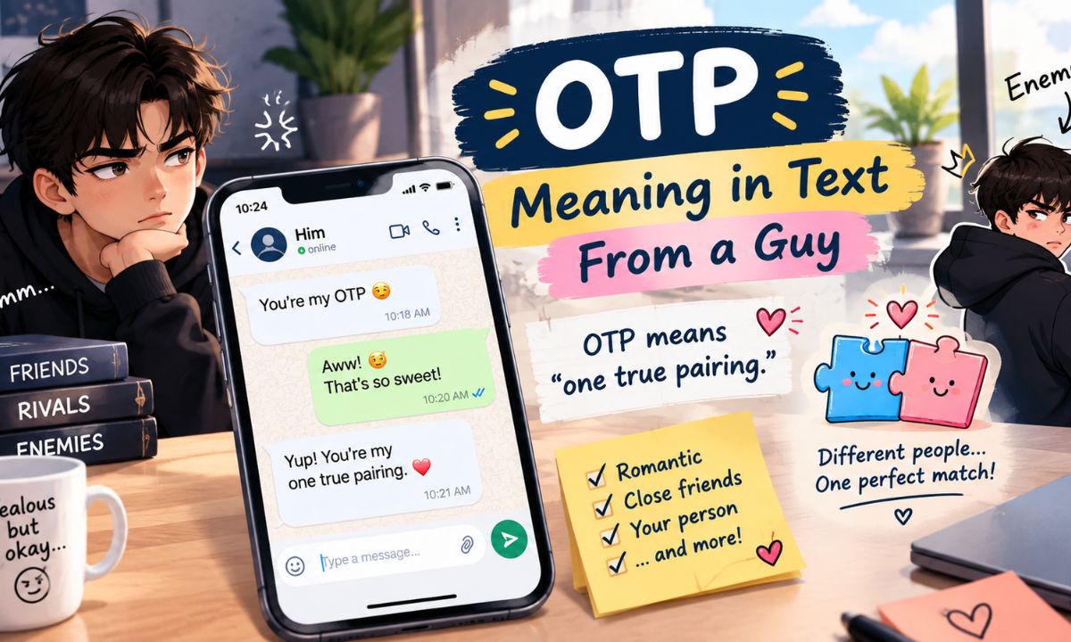 OTP Meaning in Text From a Guy