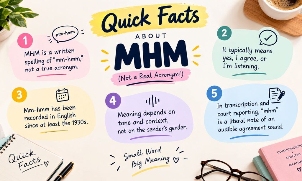 Quick Facts Section