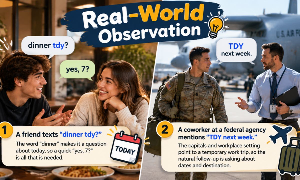 Real-World Observation