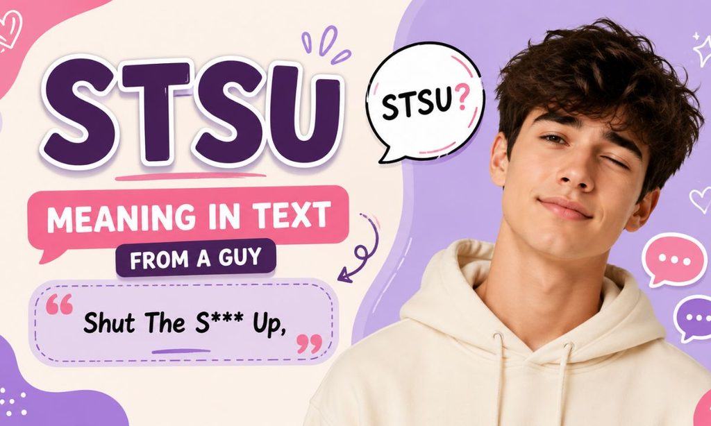 STSU Meaning in Text From a Guy