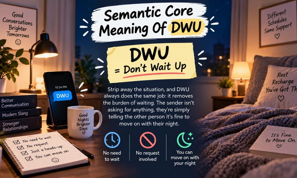 Semantic Core Meaning Of DWU