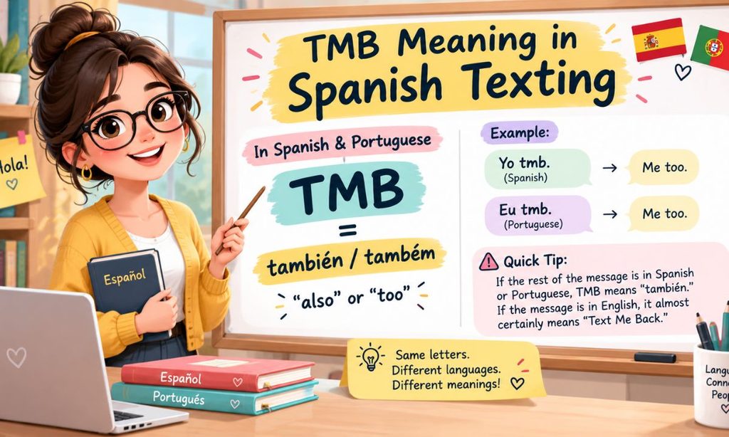 TMB Meaning in Spanish Texting