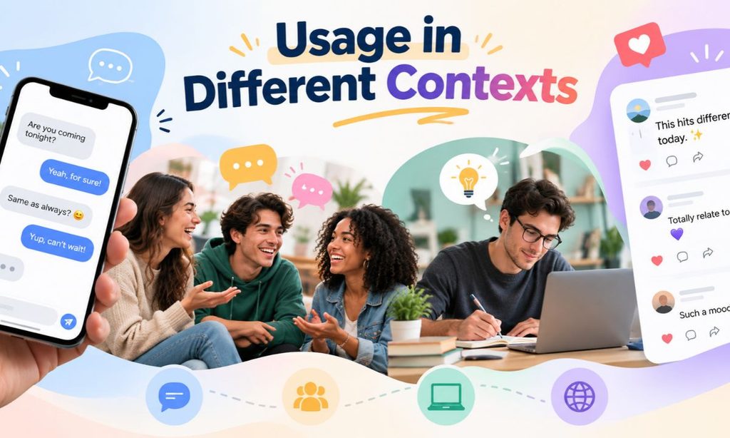 Usage in Different Contexts”