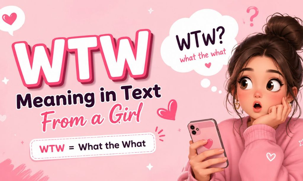 WTW Meaning in Text From a Girl