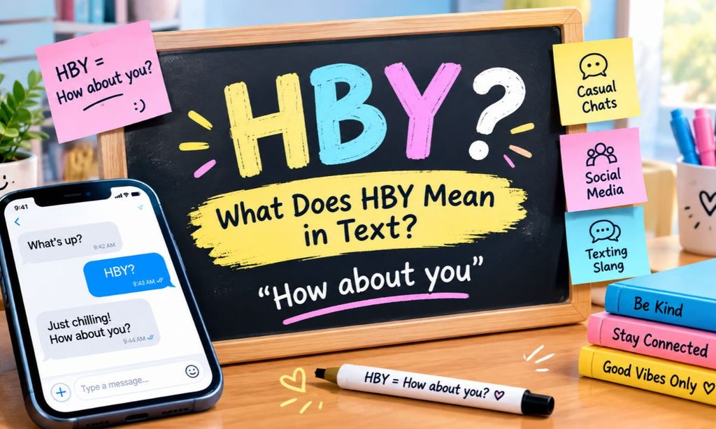 What Does HBY Mean in Text_