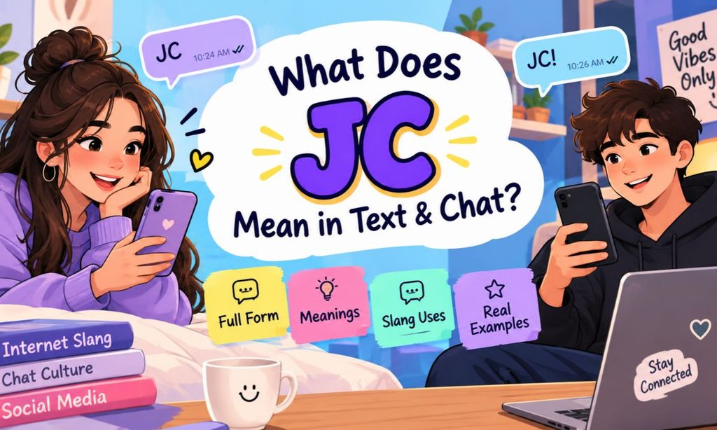 What Does JC Mean in Text & Chat_