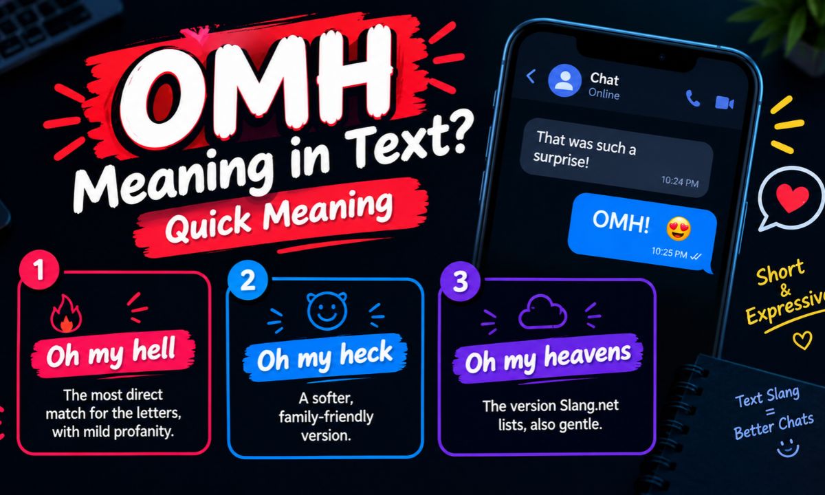 What Does OMH Mean in Text_ – Quick Meaning