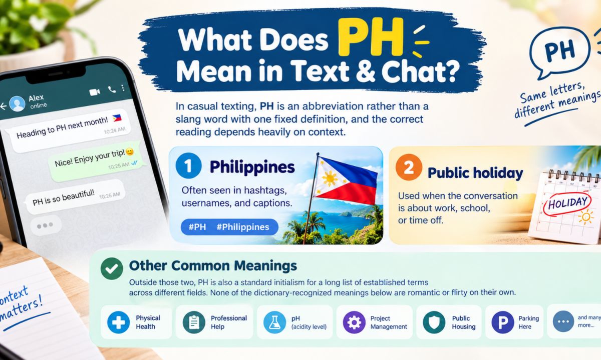 What Does PH Mean in Text & Chat_