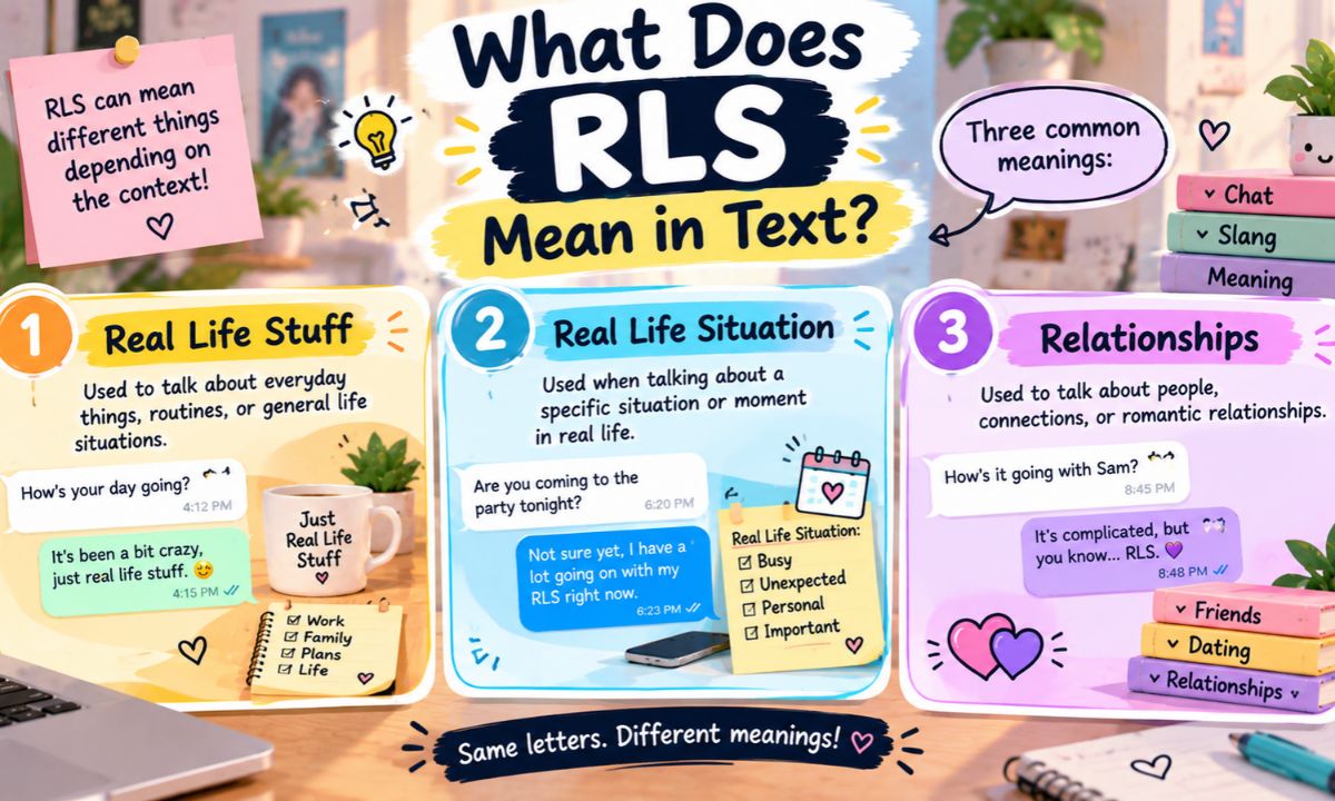 What Does RLS Mean in Text_