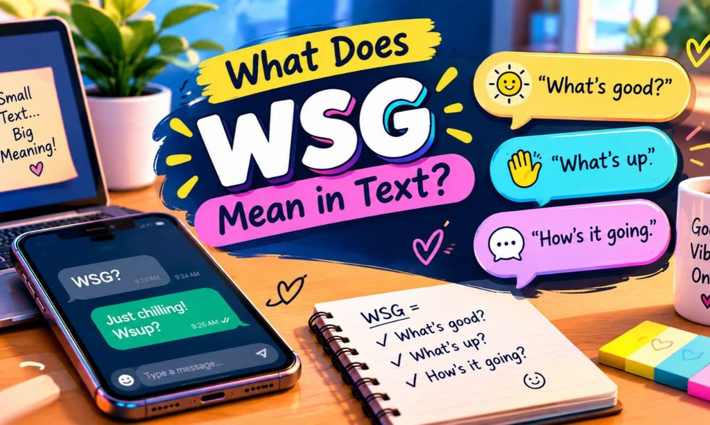 What Does WSG Mean in Text_