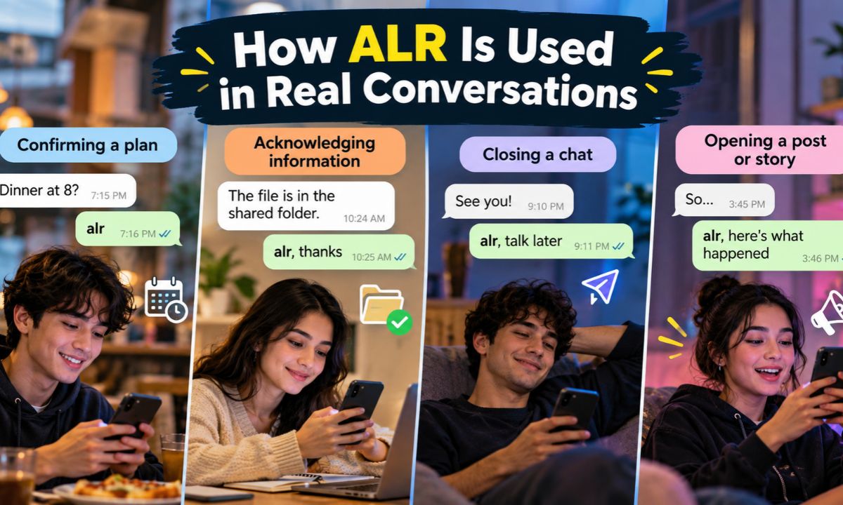 How ALR Is Used in Real Conversations