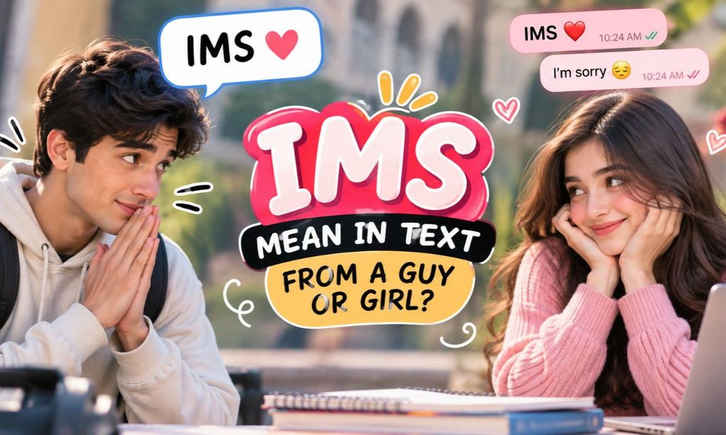 “Ims mean in text from a guy OR GIRL”