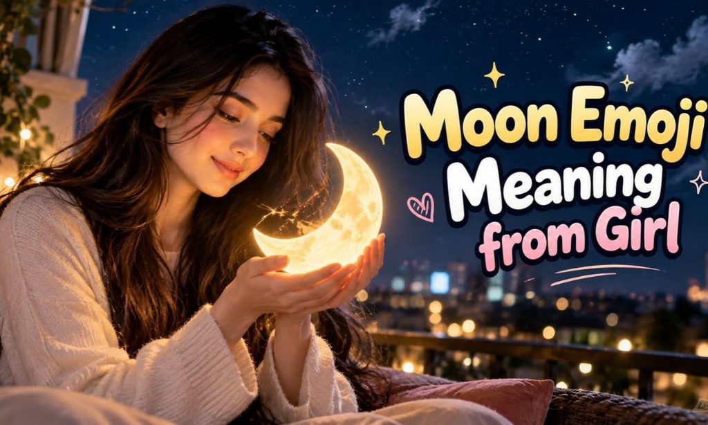 “Moon emoji meaning in love