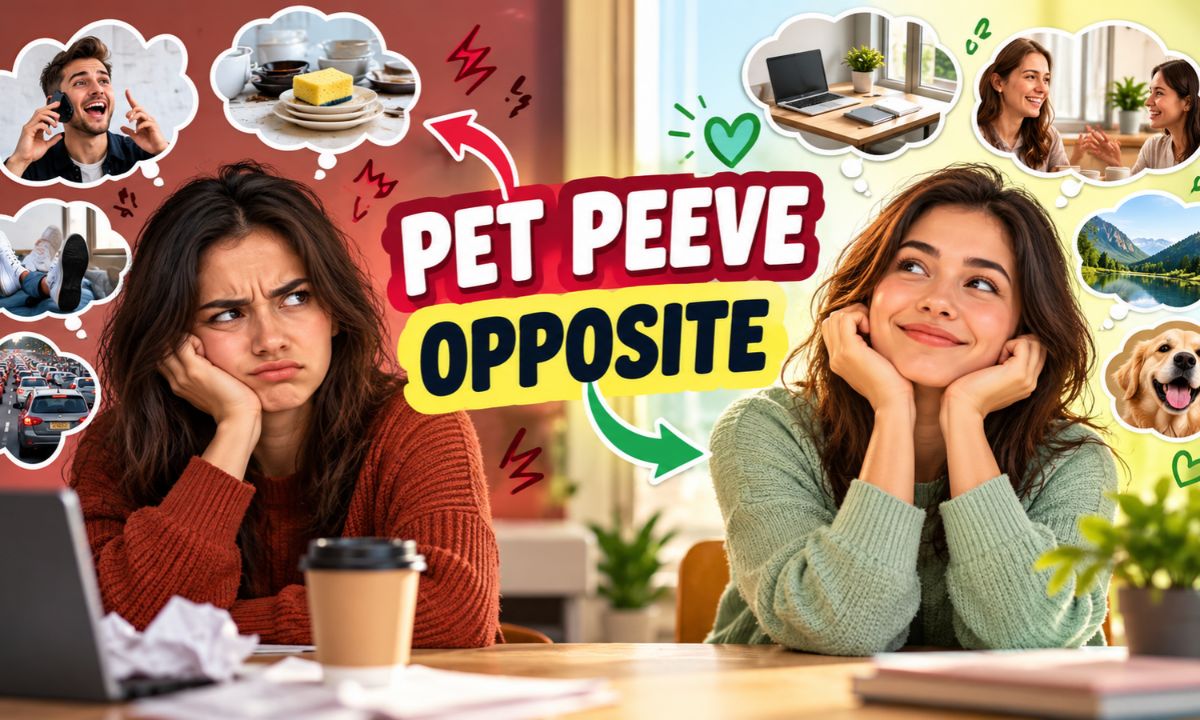 “Pet peeve opposite”