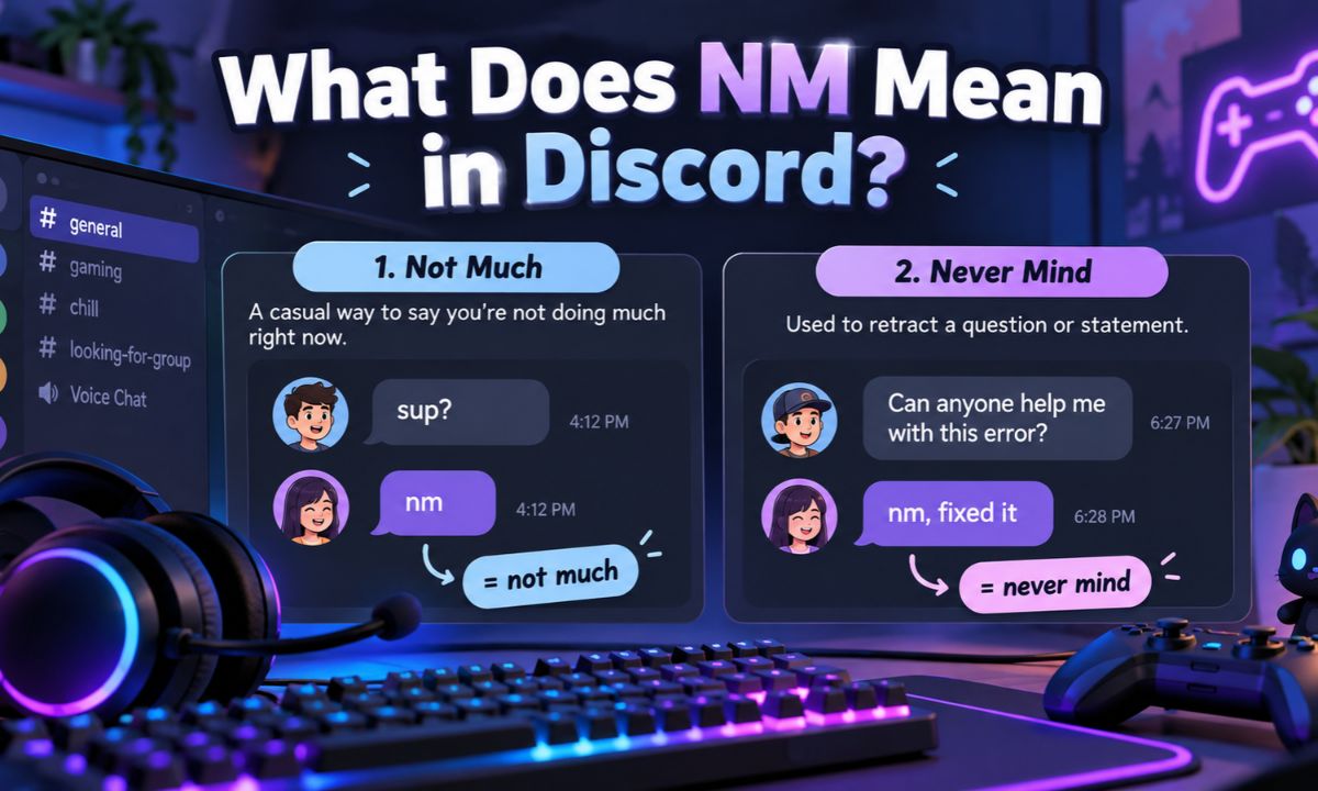 What does nm mean in discord